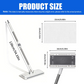 🧹 LIMITED-TIME 50% OFF! ✨ Hands-Free Flat Mop – Shark-Tooth Grip, Universal Cloths, Telescopic 🪥