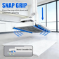 🧹 LIMITED-TIME 50% OFF! ✨ Hands-Free Flat Mop – Shark-Tooth Grip, Universal Cloths, Telescopic 🪥