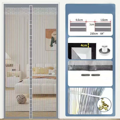 🚪 50% OFF NOW! 🧲 Heavy-Duty Magnetic Screen Door – Self-sealing, pet-friendly & easy install – keeps bugs out, lets fresh air in 🌿